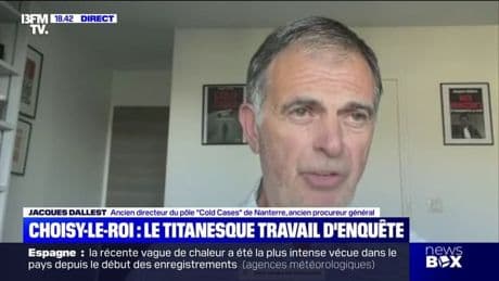 Corps retrouvés dans la Seine: "On ne peut pas dire, à ce jour, qu'on a épuisé la liste des victimes", déclare Jacques Dallest, ancien directeur du pôle "cold case" de Nanterre