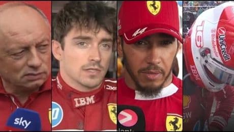 Leclerc, tutta l'amarezza Ferrari: &quot;Ero un passeggero&quot;. Hamilton: &quot;Peggior stagione della mia vita&quot;
