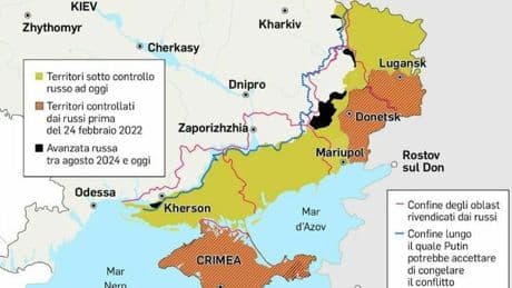 Ucraina, la nuova mappa dopo il vertice in Alaska: dal Donetsk russo a Odessa, cosa cambierà (e quale futuro per Zielensky)