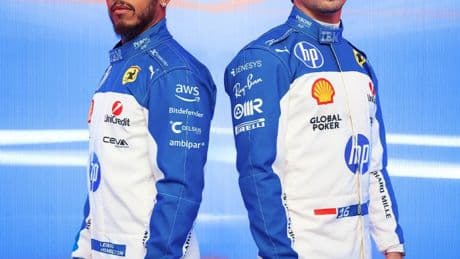 ‘Like pineapple on pizza’, moan Ferrari fans as Lewis Hamilton ditches red to debut ‘wrong’ new look for F1 Miami GP