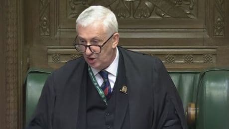 Moment Lindsay Hoyle blows his lid in fiery Commons clash: 'Try apologising!’