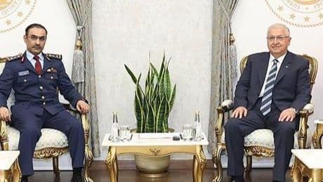 Bakan Güler, Katar Genelkurmay Başkanı Al Mannai'yi kabul etti