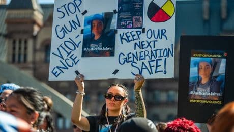 Community rallies against gun violence after Toronto boy killed by stray bullet