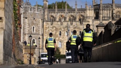 Inside operation for Donald Trump’s visit with restricted airspace and 7ft fences