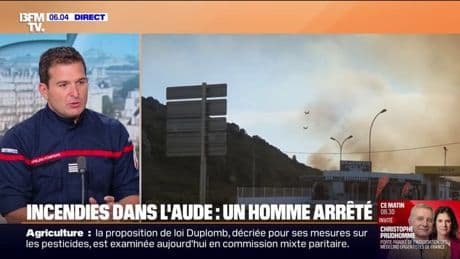 Incendie dans l'Aude: "Tout le pourtour méditerranéen est sous vigilance extrême des pompiers", indique Éric Brocardi (Fédération nationale des sapeurs-pompiers de France)