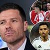 Xabi Alonso drops major hint over Rodrygo's future amid Arsenal transfer links - as Spaniard is unveiled at first press conference as Real Madrid boss