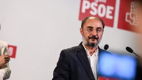 Lambán se pregunta &quot;qué ha de pasar&quot; para que el PSOE reaccione e impulse &quot;un cambio radical&quot; tras la prisión de Cerdán