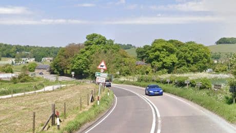 A36 crash: Road closed as air ambulance attends major collision