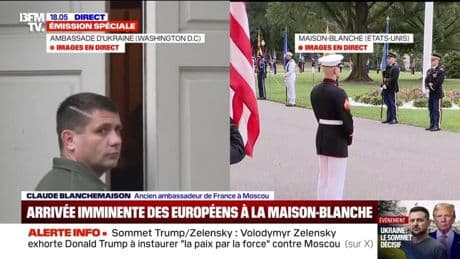 Sommet avec Donald Trump: "On est quasiment en guerre avec Vladimir Poutine", estime Claude Blanchemaison, ancien ambassadeur de France à Moscou