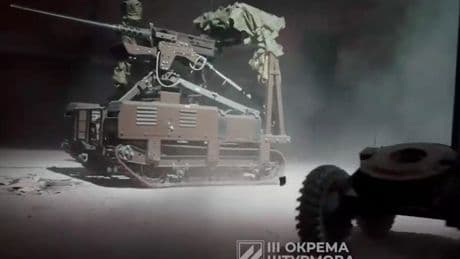 Ukraine now has an entire unit dedicated to fighting Russia with ground assault robots