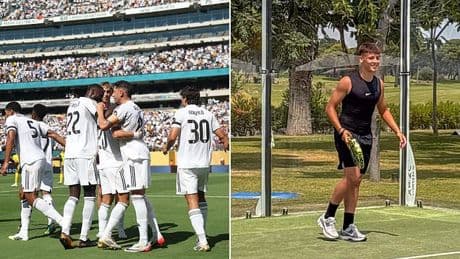 Real Madrid star spotted playing padel on holiday at luxurious Cullinan Belek resort in Turkey