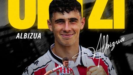Urtzi Albizua, juventud para el carril izquierdo del Barakaldo