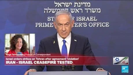 Israel 'may have made a tactical error' in reaction to alleged Iran ceasefire violation