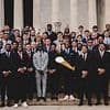 Ohio State football stars visit Donald Trump at the White House to celebrate national championship glory