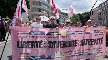 Christopher Street Day: Zwischen Party und Politik: Wie die CSD-Parade in München verlief