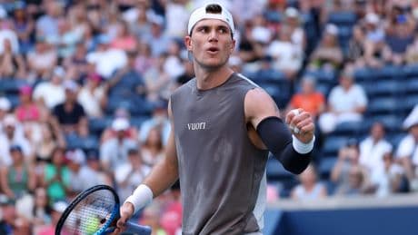 Jack Draper ‘really proud’ to come through tough US Open opener after throwing up on court