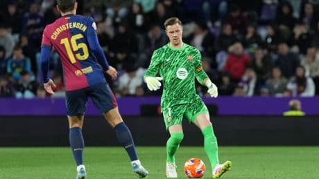 Barcelona-Torwart ter Stegen kassiert kurioses Gegentor bei Rückkehr