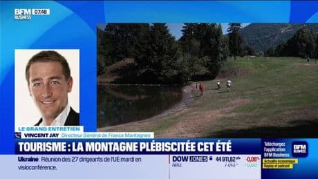 Tourisme estival en montagne: "Tous les massifs sont en progression", affirme Vincent Jay, directeur général de France Montagnes