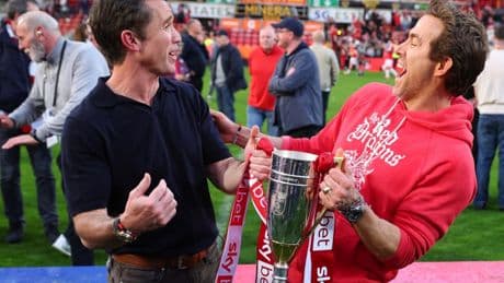 Wrexham ‘tracking three Premier League stars’ including former England striker ahead of Championship return