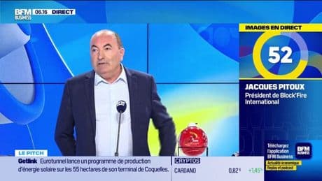 Block'fire : boule pour éteindre les incendies