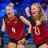 Nations League: Volleyballerinnen erreichen K.o.-Runde in Nationenliga