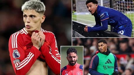 Man United's swap shop! Ruben Amorim's summer rebuild could see club directly trade three outcasts for big-name replacements