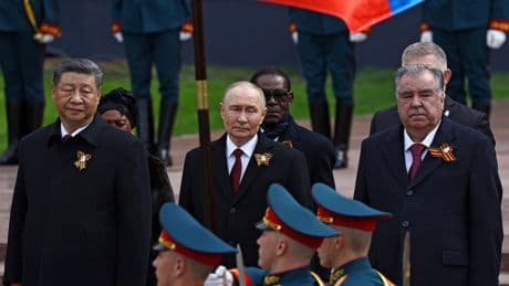 11,000 troops, 200 tanks, and 28 foreign leaders: Putin stages Moscow parade in ‘belligerent’ show of force
