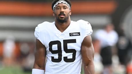 Myles Garrett refuses to speak on 100 mph speeding citation: ‘Need you to ask a different question’