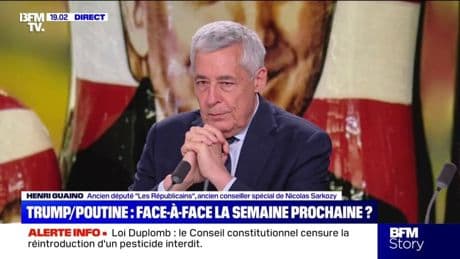 Guerre en Ukraine: "Je ne suis pas convaincu que ce soit le résultat de l'ultimatum de Donald Trump", estime Henri Guaino, ancien député (LR)