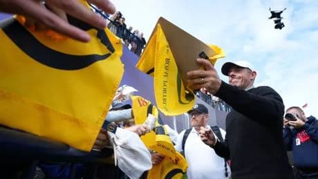 Incredible Open TV angle has golf fans giddy as stars react to world-first at Portrush