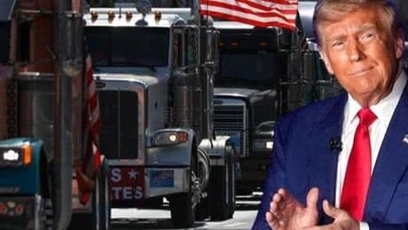 Trump imzaladı! Kamyon şoförlerine İngilizce şartı geldi