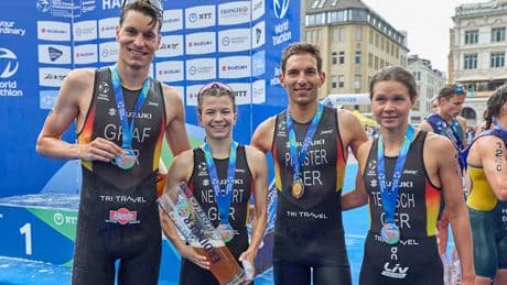 Priester schafft Triathlon-Wunder - Staffel-Bronze nach Herzinfarkt!