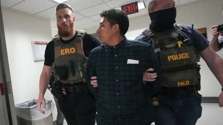 Immigrants file class-action lawsuit against Trump over ‘unlawful’ ICE arrests inside courthouses
