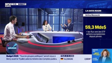 La Data Room : 59.3 milliards de dollars = les flux vers les ETF actions européennes depuis janvier - 23/06