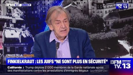 Alain Finkielkraut : Le Pen "affolée par la popularité" de Retailleau - 08/06