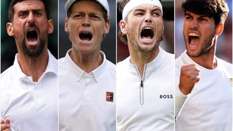 Wimbledon briefing: Day 11 recap and order of play for men’s semi-finals