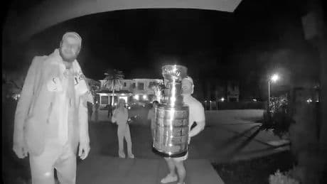 Panthers’ Aleksander Barkov  wakes up neighbors at 5 a.m. with raucous Stanley Cup celebration