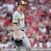 Rookie Jacob Misiorowski struggles in his return as Brewers rallied for 13th straight win