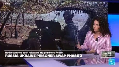 Ukraine and Russia swap more prisoners hours after mass strikes on Kyiv