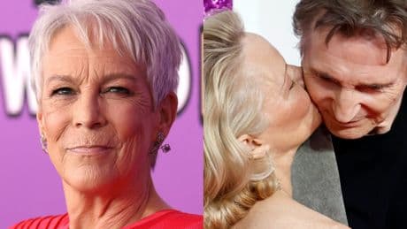 Jamie Lee Curtis gets emotional over Liam Neeson and Pamela Anderson romance rumours