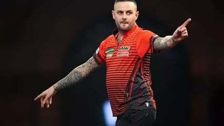 The Rockstar of darts confesses he got lazy and paid the price in brutal sport