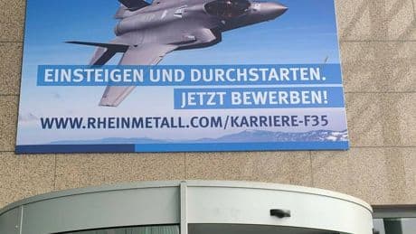 Positive Nachrichten für Fabrik in Weeze: Klares Signal aus dem Pentagon – Kooperation bei F-35 Kampfjet mit Rheinmetall läuft weiter