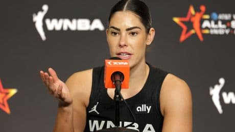 Kelsey Plum awkwardly calls out Caitlin Clark’s All-Star team no-show for players’ meeting