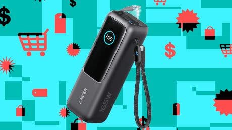 Anker&#8217;s power bank with dual USB-C retractable cables is a great deal at $25 off