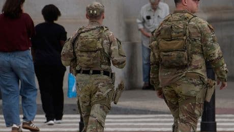 National Guard Patrols Begin to Carry Weapons in D.C.