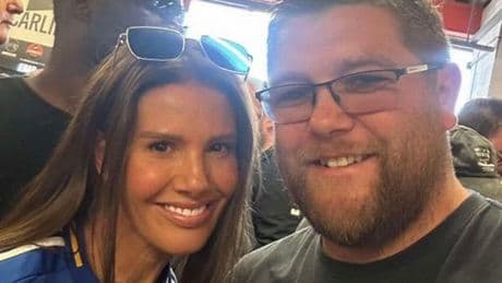 Rebekah Vardy downs pints with Leicester fans after agreeing huge Coleen Rooney payout