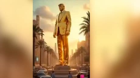 „Gaza 2025” - Trump teilt bizarres KI-Video