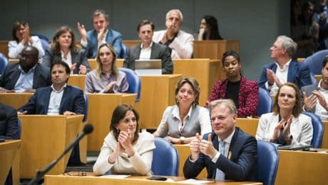NSC verliest snel aanhang, maar in Zoetermeer geloven ze in hun partij: ‘No guts, no glory’