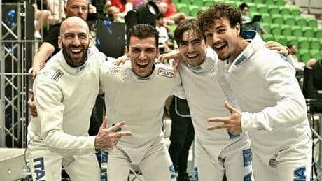 Europei scherma, l'Italia è bronzo nella spada maschile: battuta la Germania 40-28