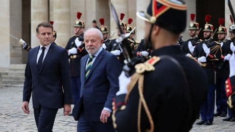 🔴 Watch live: Macron welcomes Brazil’s Lula to Élysée Palace on first state visit